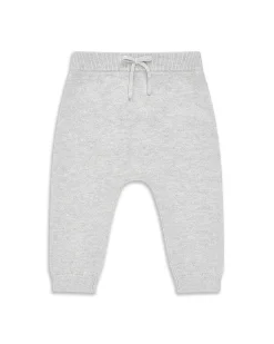 Angel Wing Knitted Trouser - Grey