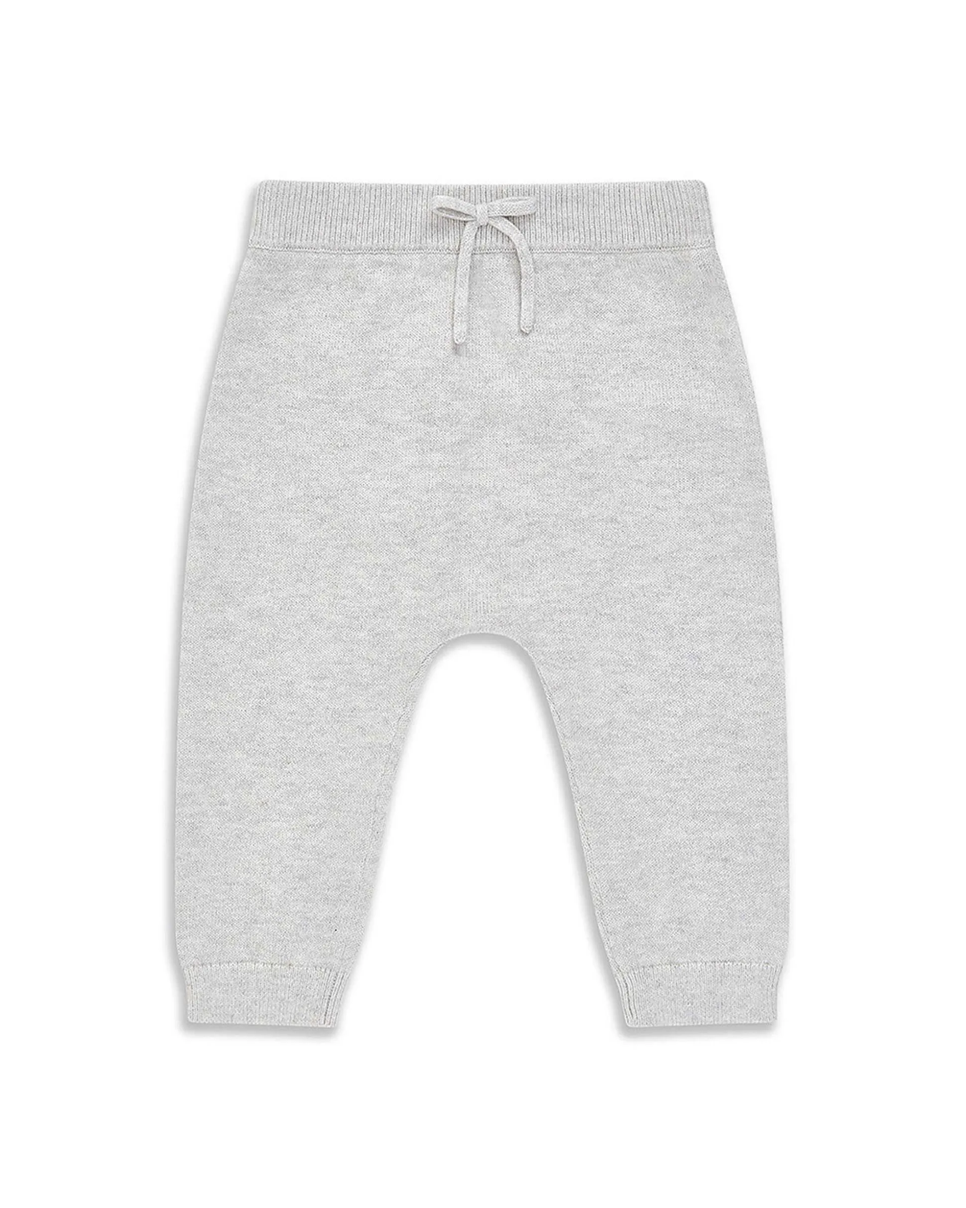 Angel Wing Knitted Trouser - Grey