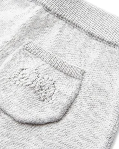 Angel Wing Knitted Trouser - Grey