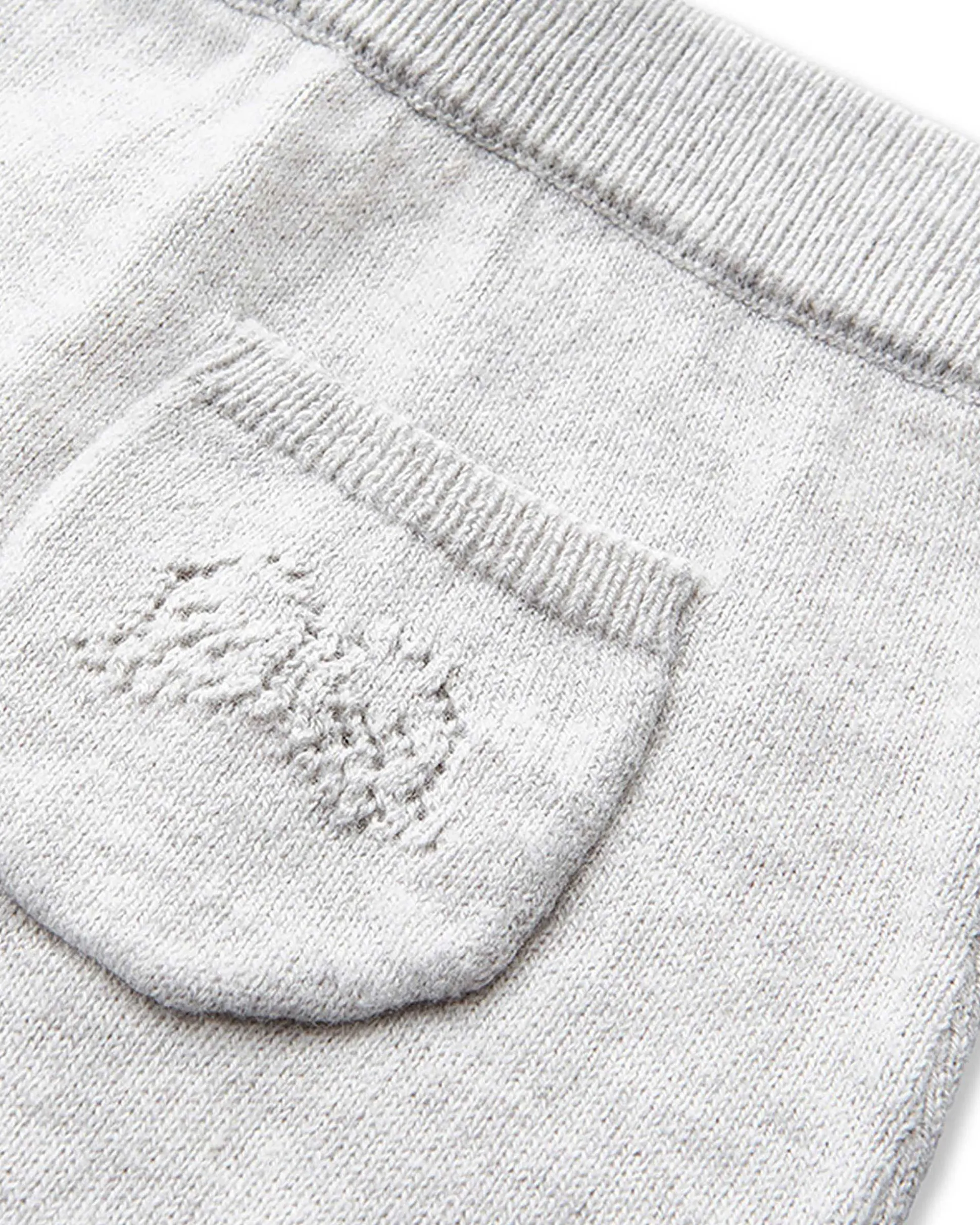 Angel Wing Knitted Trouser - Grey
