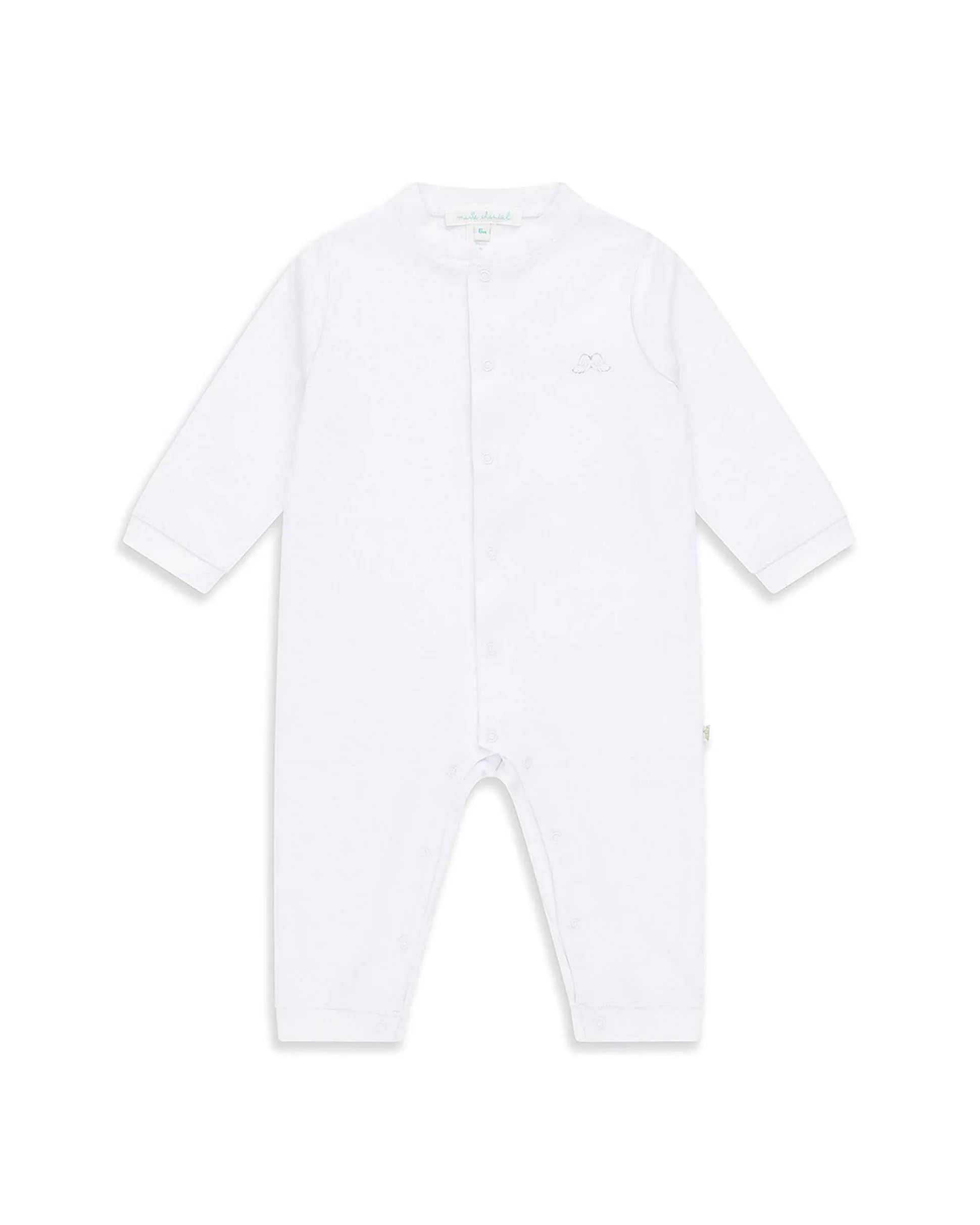 Angel Wing Organic Cotton 2 Piece Set - White