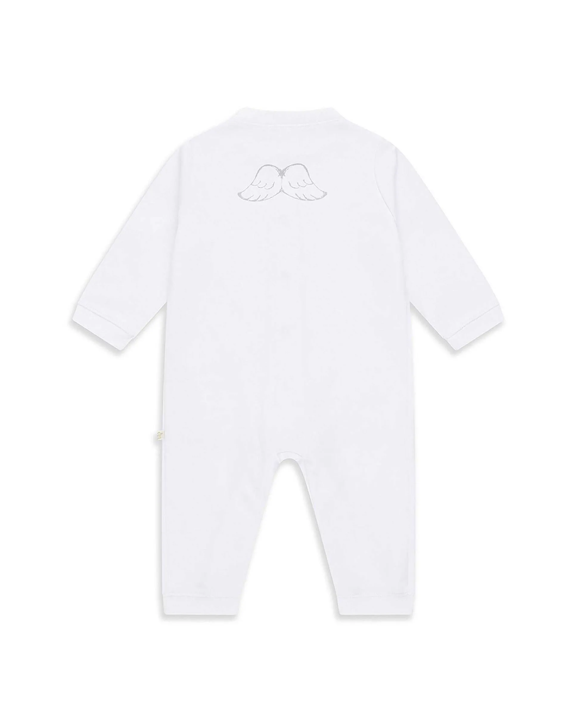 Angel Wing Organic Cotton 2 Piece Set - White