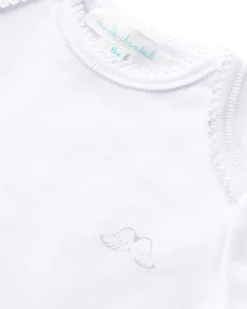 Angel Wing Organic Cotton 2 Piece Set - White