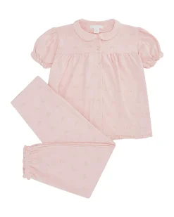 Angel Wing Print Pyjamas - Child Pink