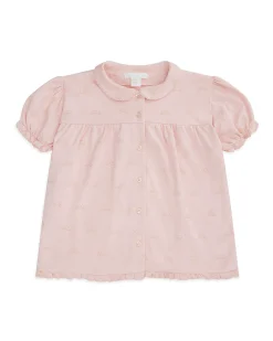 Angel Wing Print Pyjamas - Child Pink