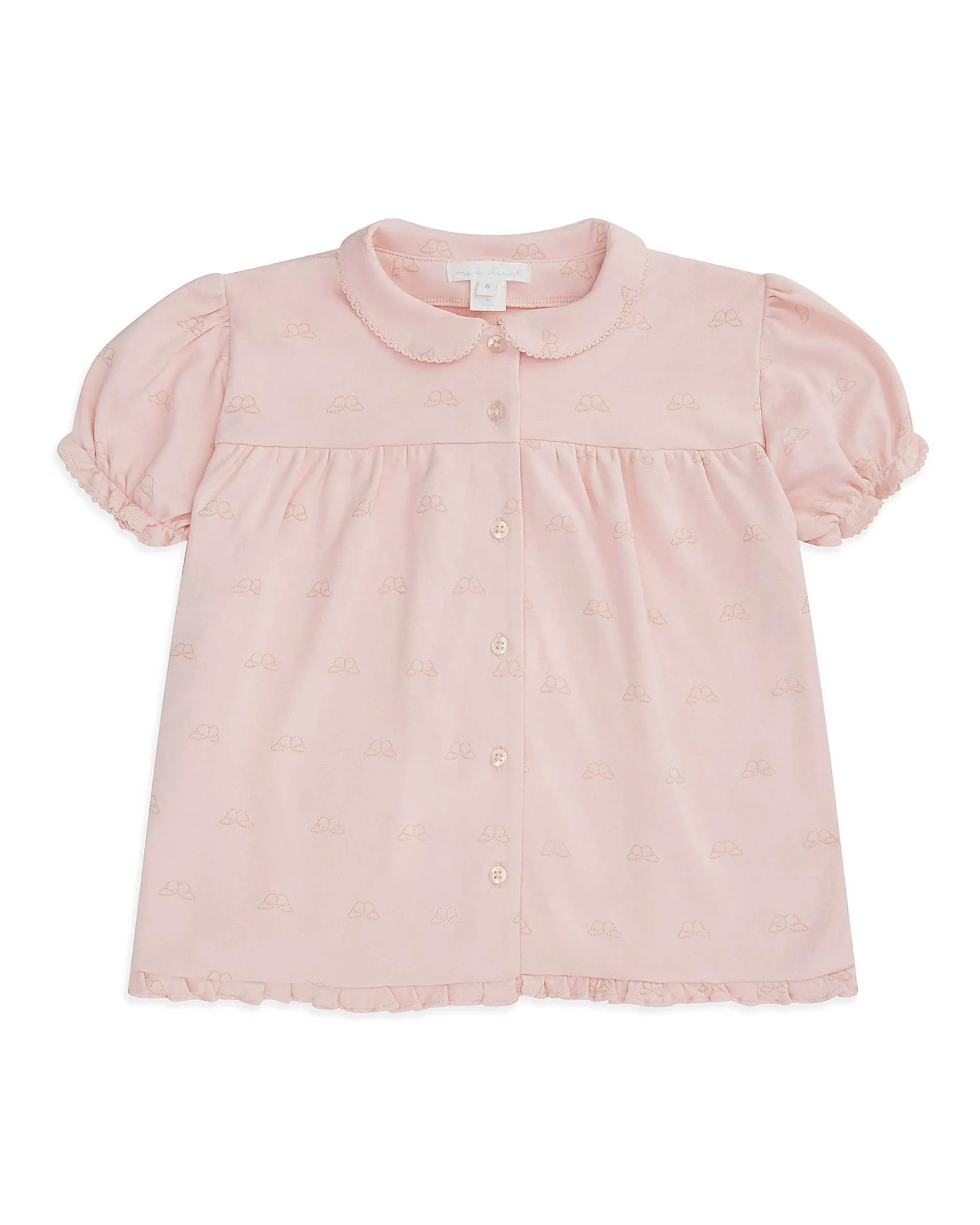Angel Wing Print Pyjamas - Child Pink