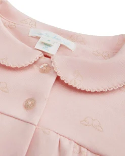 Angel Wing Print Pyjamas - Child Pink