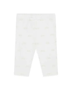 Angel Wing Print Wrap Set - Cream