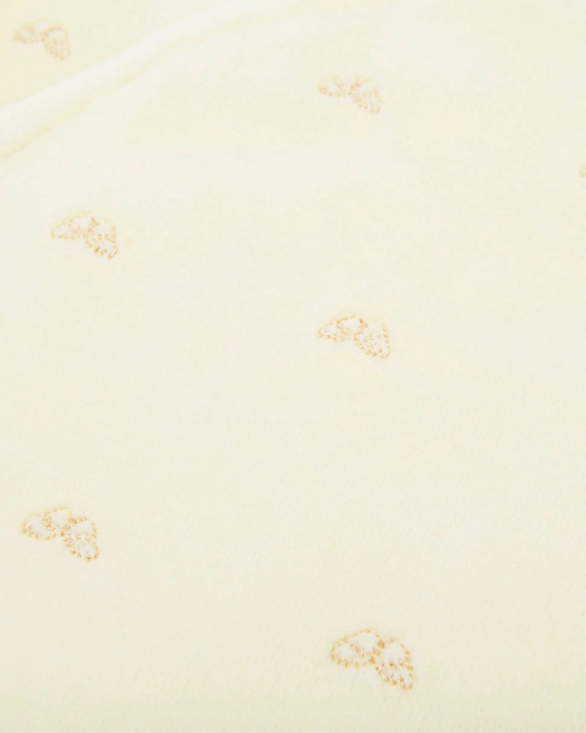 Angel Wing Velour Pram Jacket - Cream