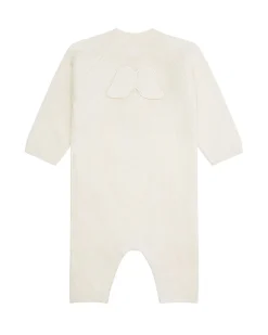 Ariel Angel Wing Cashmere Romper - Ivory