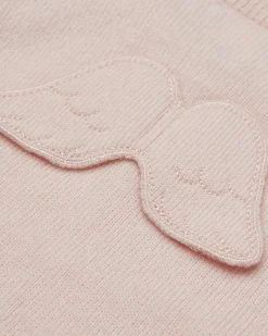 Ariel Angel Wing Cashmere Romper - Pink
