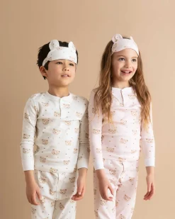 Bear Pyjamas - Child Pink