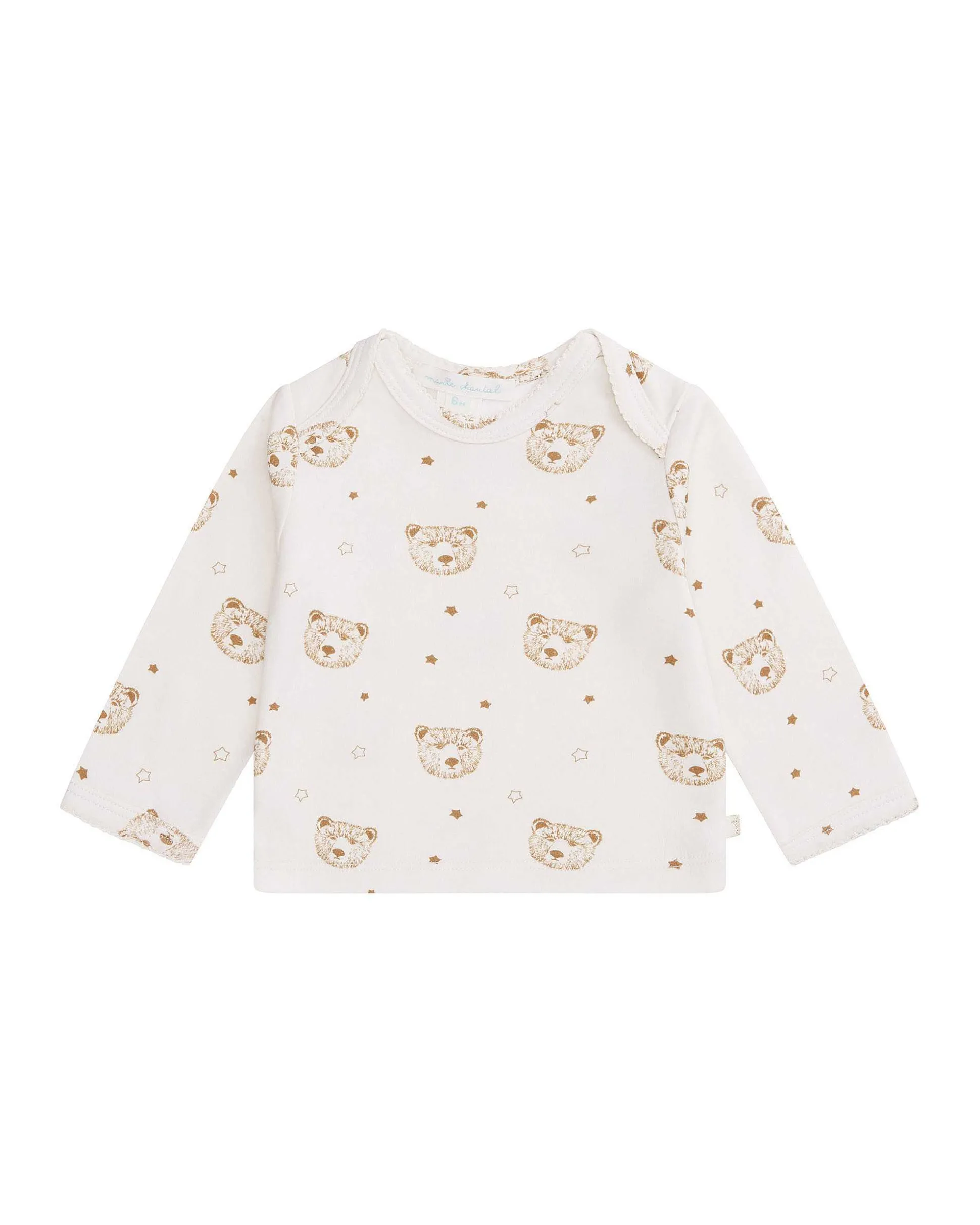 Bear Two Piece Set - Baby Cream