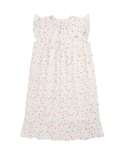 Bloom Wind Ditsy Nightgown - Child Pink