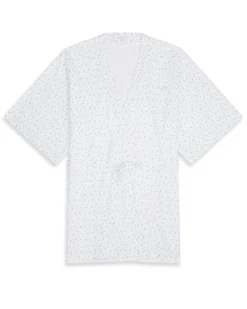 Bloom Wind Kimono Robe - Adult Blue