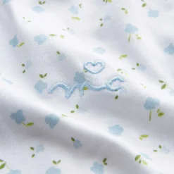 Bloom Wind Kimono Robe - Adult Blue