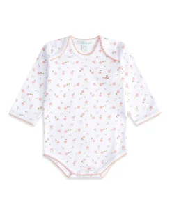 Bloom Wind Long Sleeve Onesie - Pink