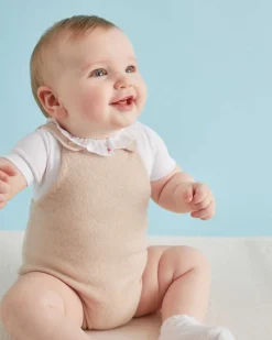 Cashmere Sparkle Romper - Blush