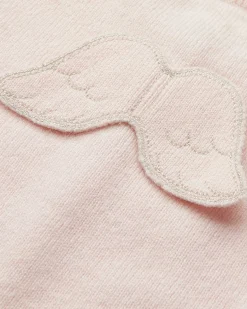 Cassiel Angel Wing Cashmere Cardigan - Pink