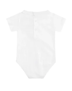 Chester Hand Embroidered Collar Onesie - Octopus