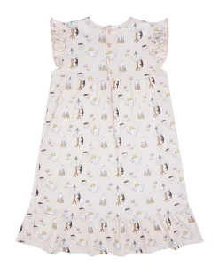 Kitten'S Tea Party Nightgown - Child Pink