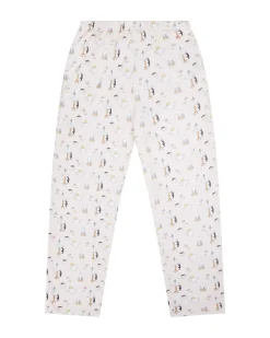 Kitten'S Tea Party Pyjamas - Adult Pink