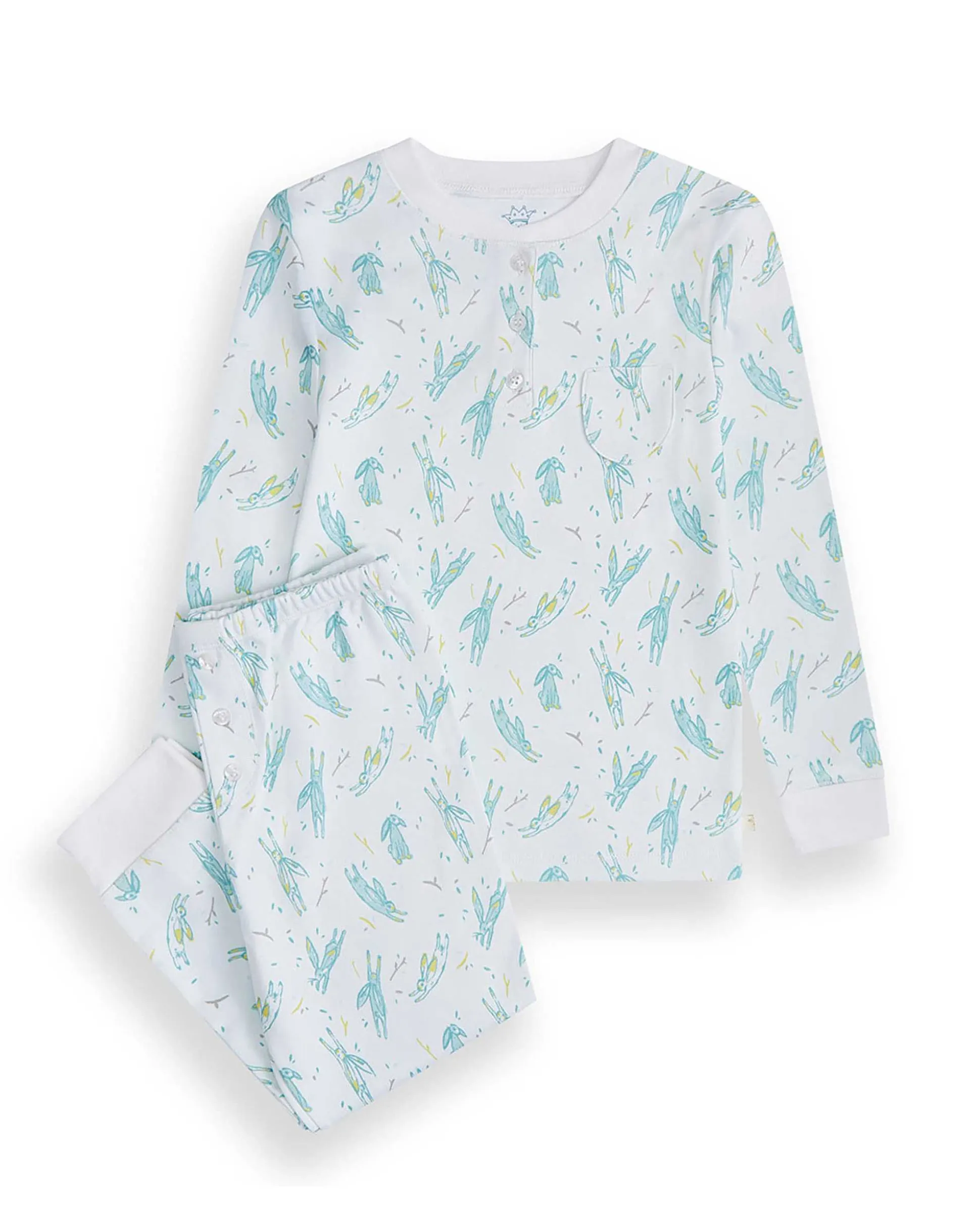 Little Bunny Pyjamas - Child Blue