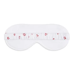 Love Heart Eye Mask - Adult White