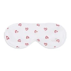 Love Heart Eye Mask - Adult White