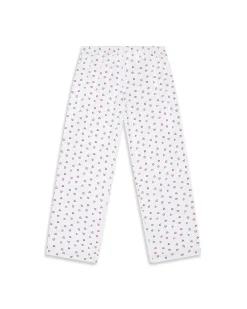 Love Heart Pyjamas - Adult White