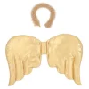 Meri Meri Gold Quilted Angel Wings