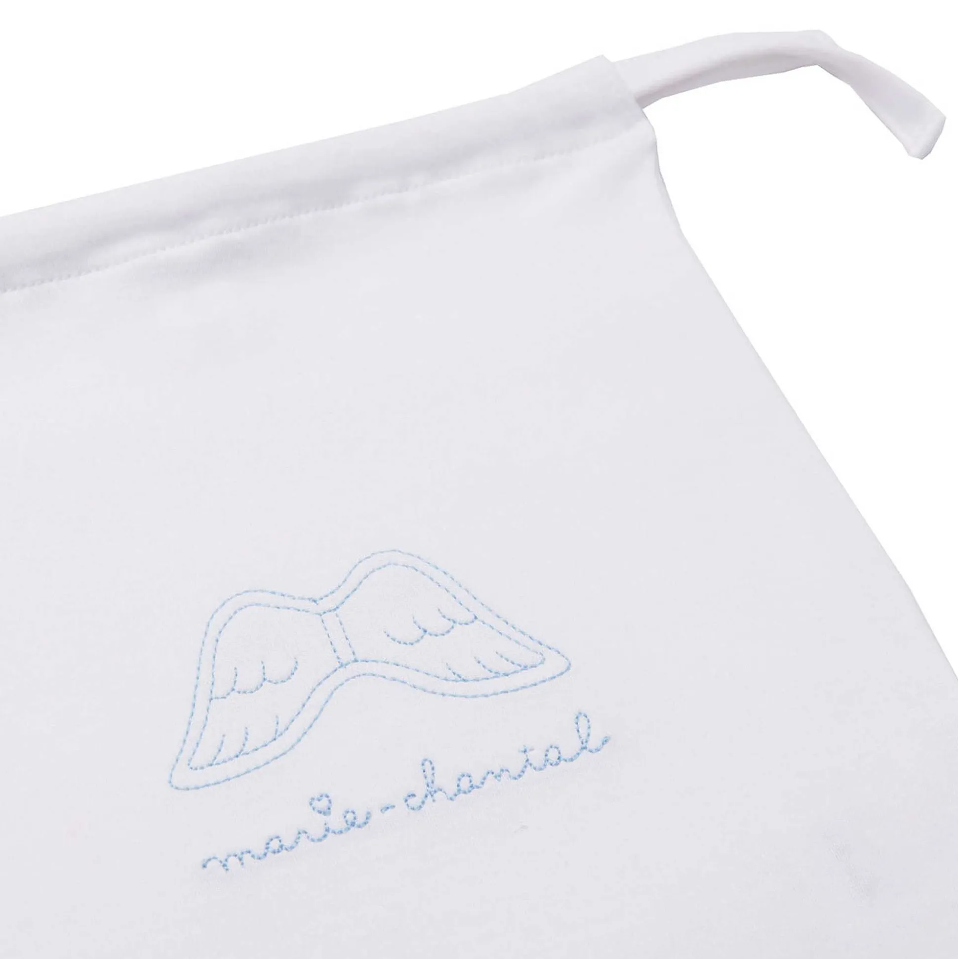 Set Of 7 Picot Onesies - Blue