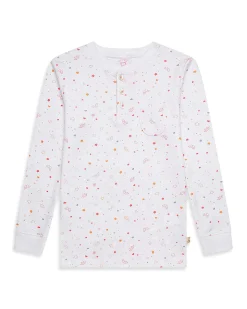 Star & Crown And Cloud Pyjamas - Pink