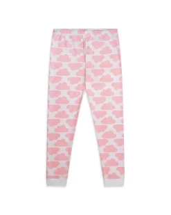 Star & Crown And Cloud Pyjamas - Pink