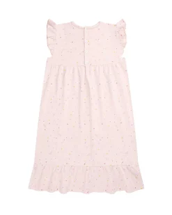 Star & Crown Nightgown - Child Pink