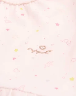 Star & Crown Nightgown - Child Pink