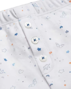 Star & Crown Pyjamas - Child Blue