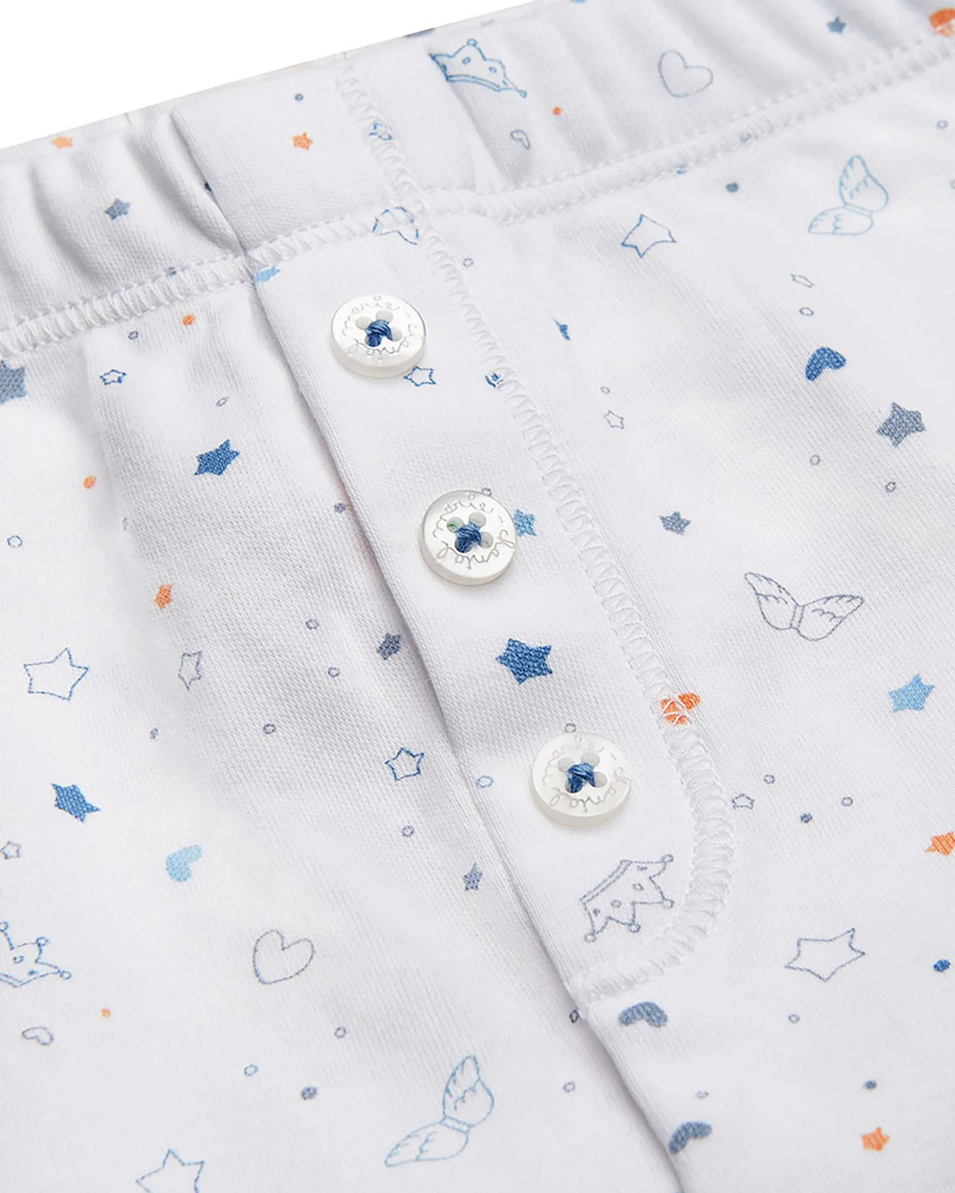 Star & Crown Pyjamas - Child Blue