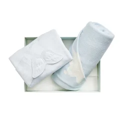 Wing & Crown Gift Set - Blue